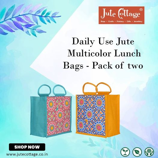 Jute lunch Bags: the must for your professional life