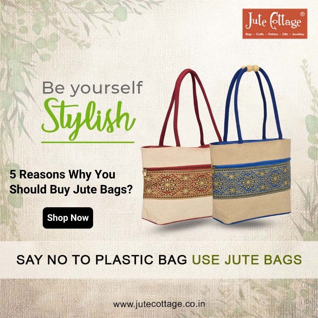 Buy Jute Bags Online in India Jute Cottage