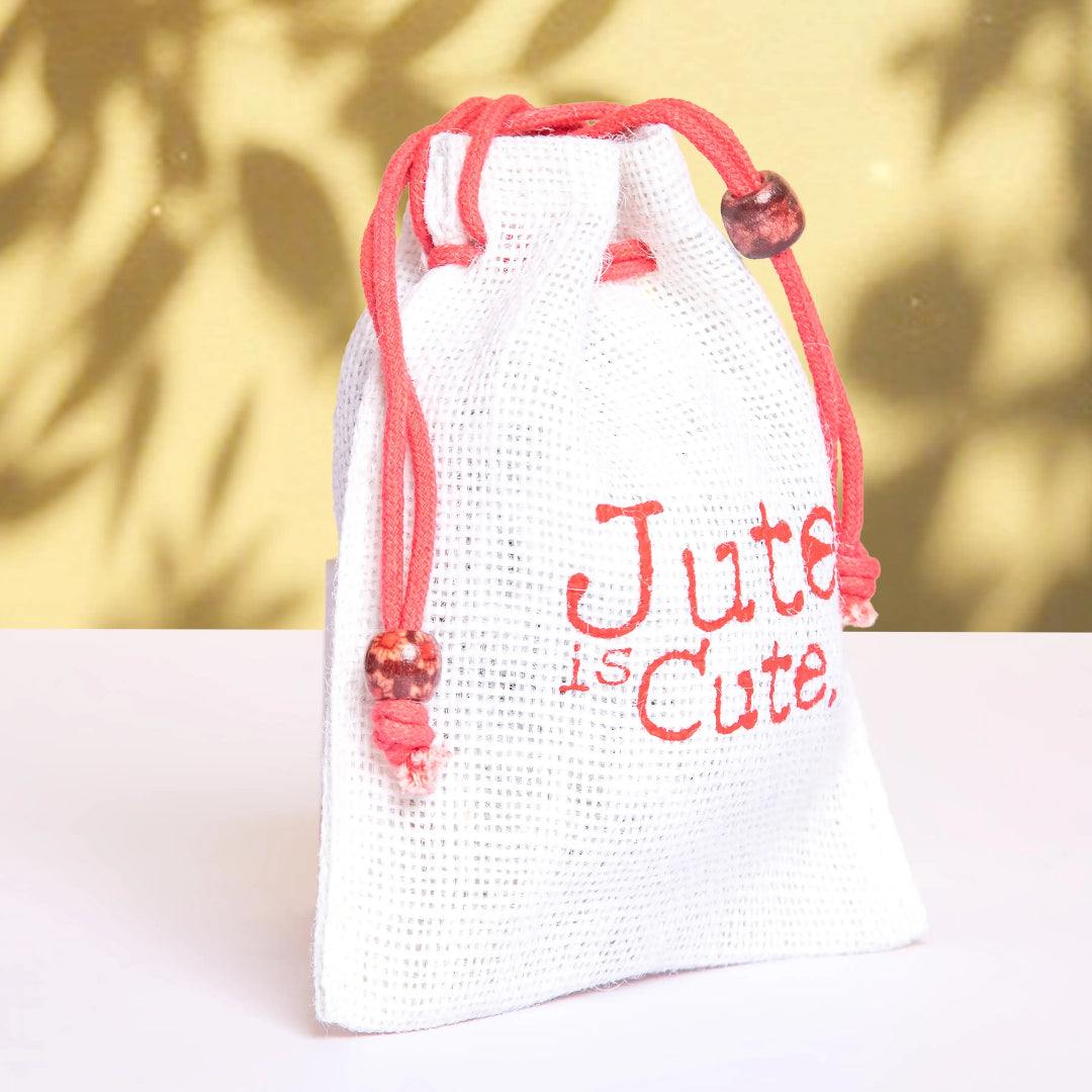 Jute is Cute Pouch(Pack of 4)