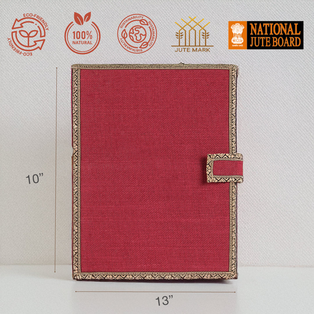 FOLDER WITH SMALL FLAP (A-015-MAROON)
