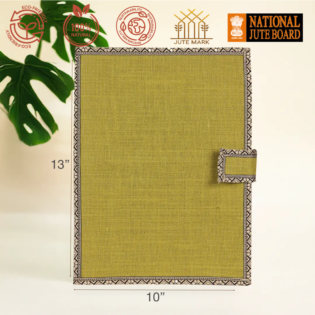 Folder with small flap