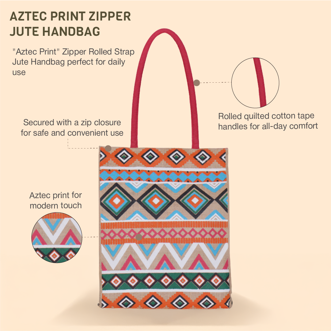 LONG COLLEGE 6 COLOUR AZTEC PRINT (D-065-MULTICOLOR)
