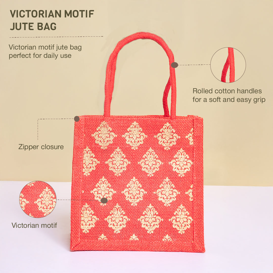 7X7 VICTORIAN MOTIF SMALL BAG