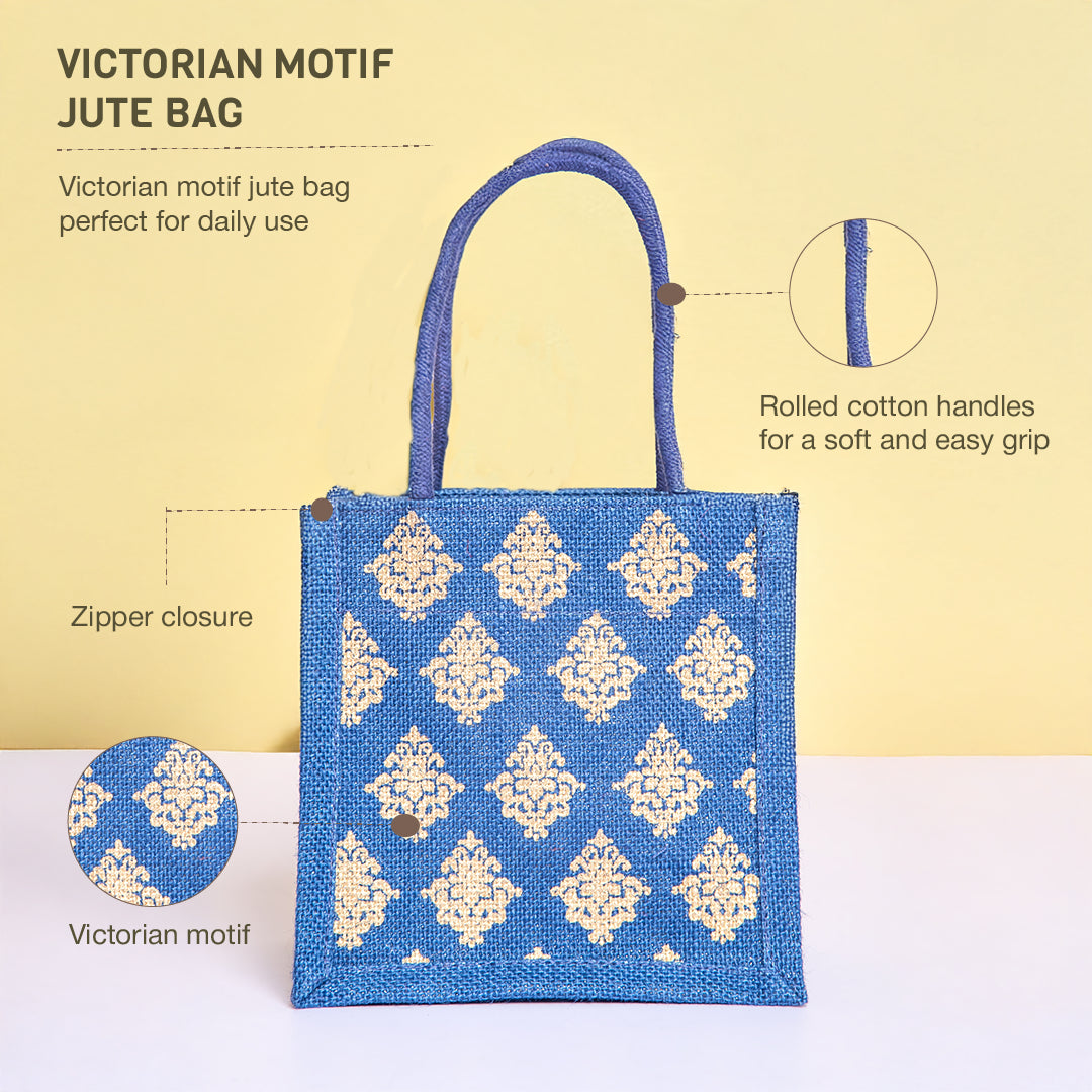 7X7 VICTORIAN MOTIF SMALL BAG