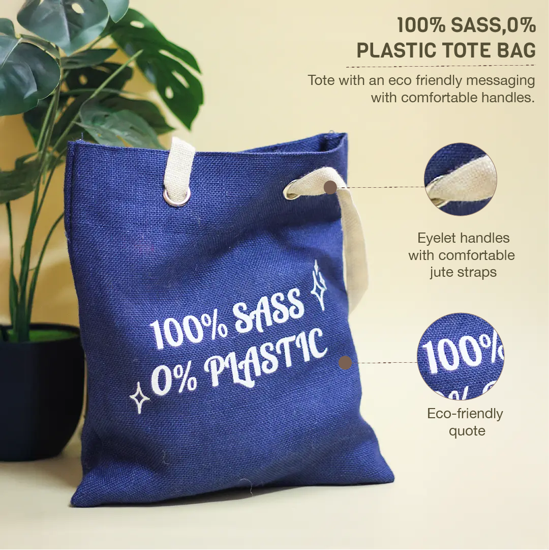 0% Plastic Tote Bag