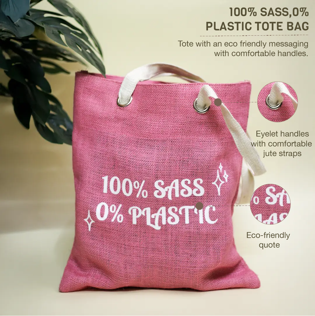 0% Plastic Tote Bag