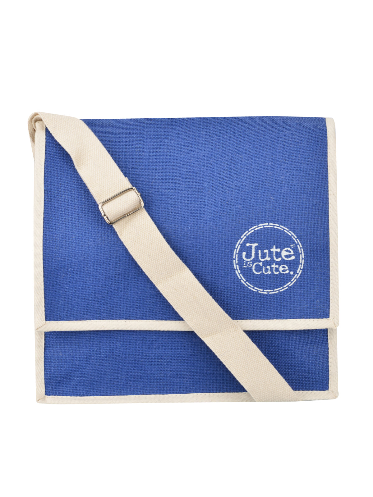 CONFERENCE BAG JUTE (D-220-BRIGHT BLUE)
