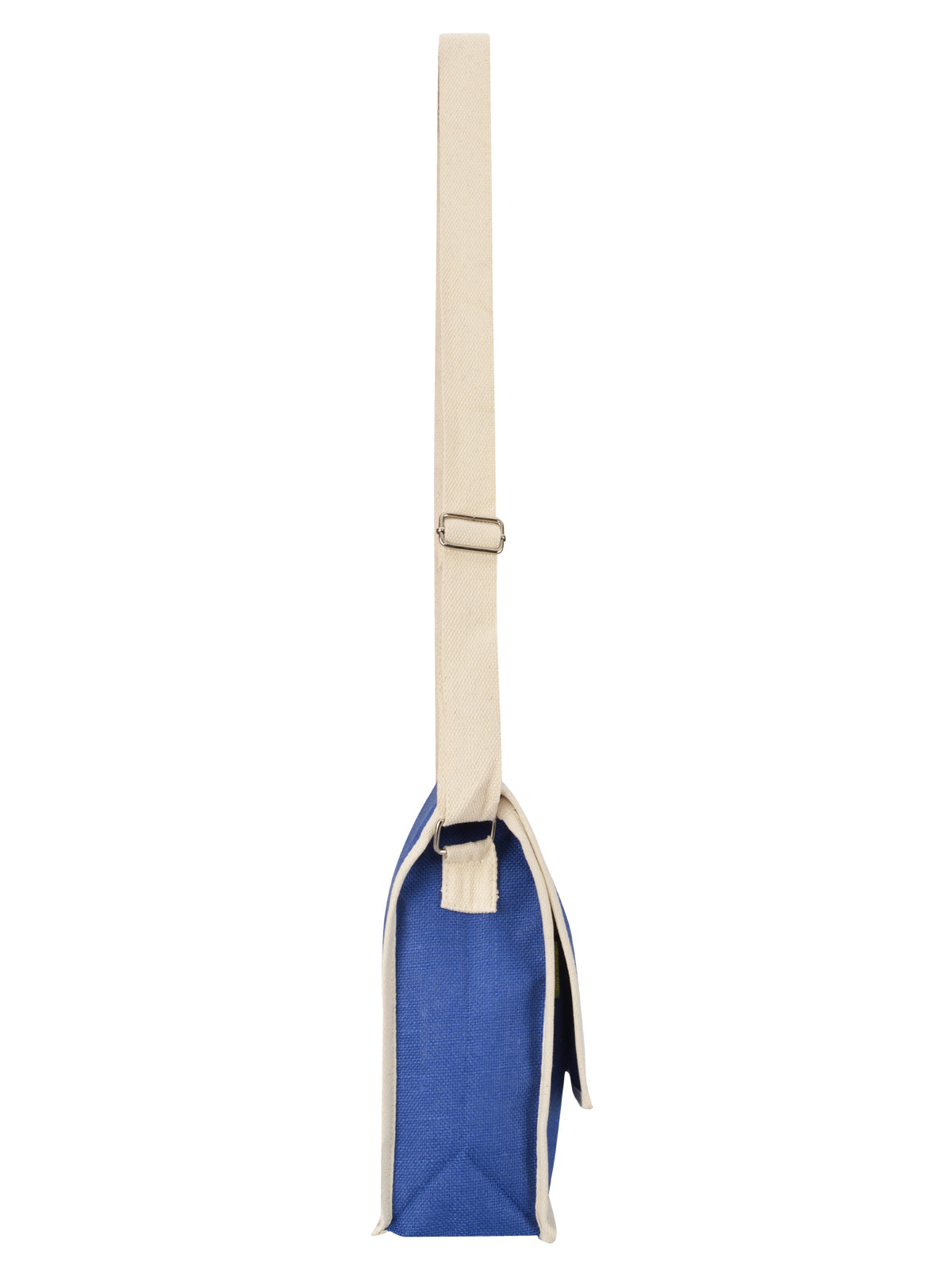 CONFERENCE BAG JUTE (D-220-BRIGHT BLUE)