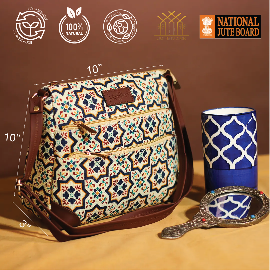 Souk Geometry PanEged Sling Bag