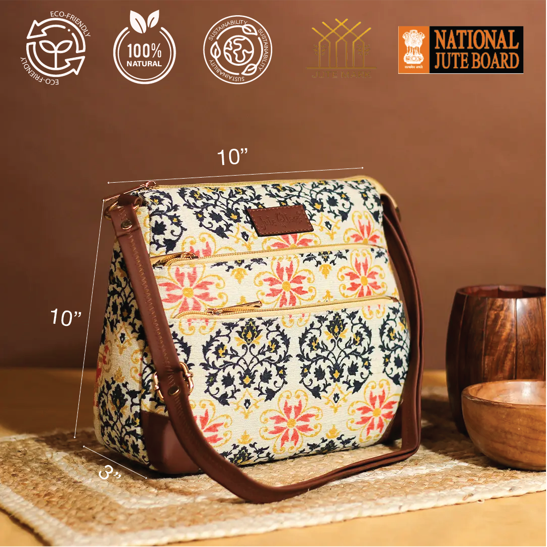 Lattice PanEdged Sling Bag