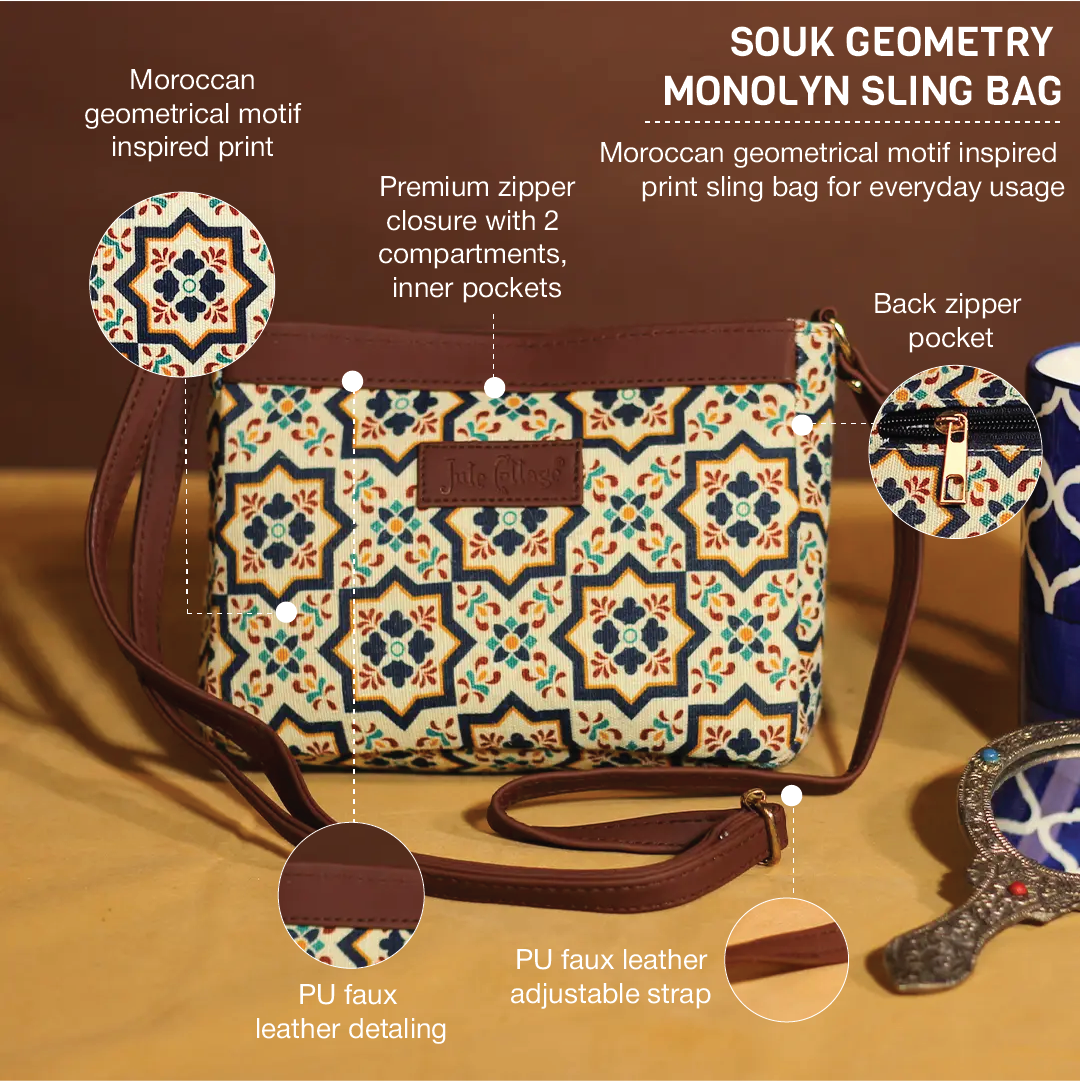 Souk Geometry Monolyn Sling Bag
