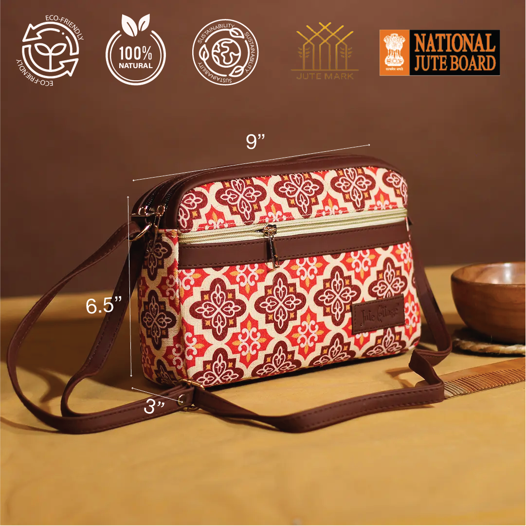 Diamond Duoline Sling Bag