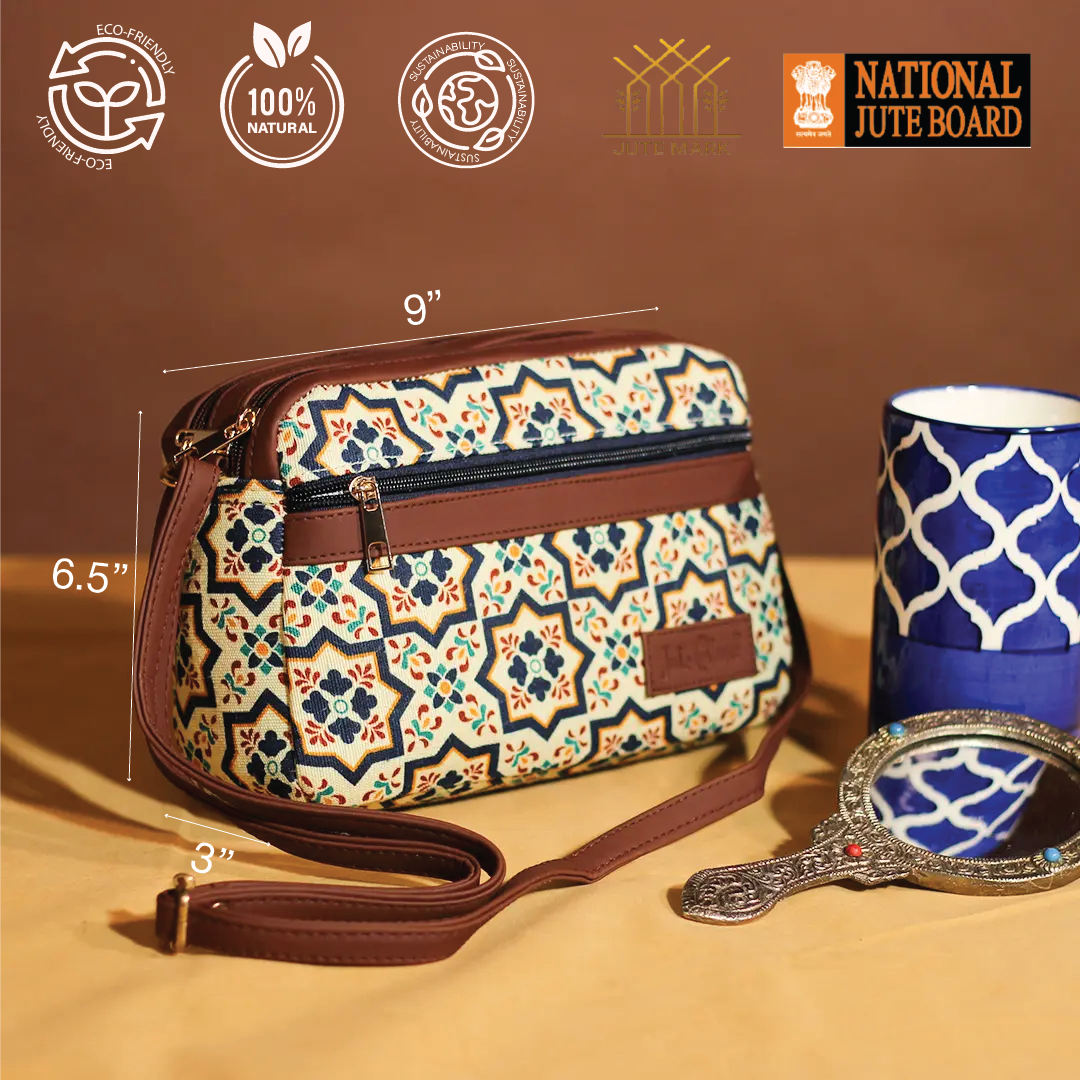 Souk Geometry Duoline Sling Bag