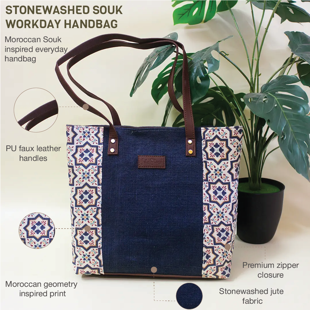 Stonewashed Souk Workday Handbag