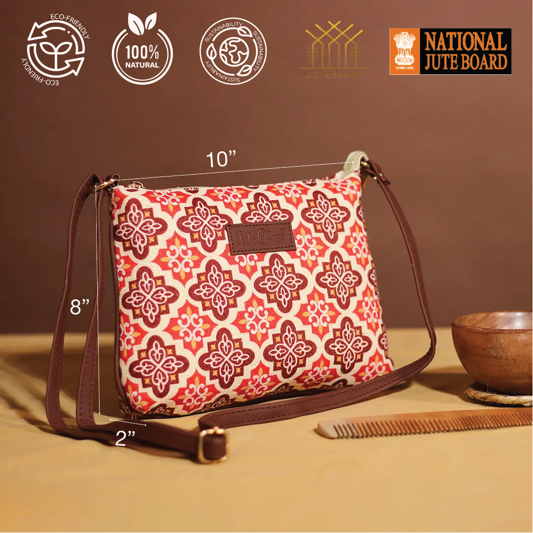 Diamond Edgeline Sling Bag