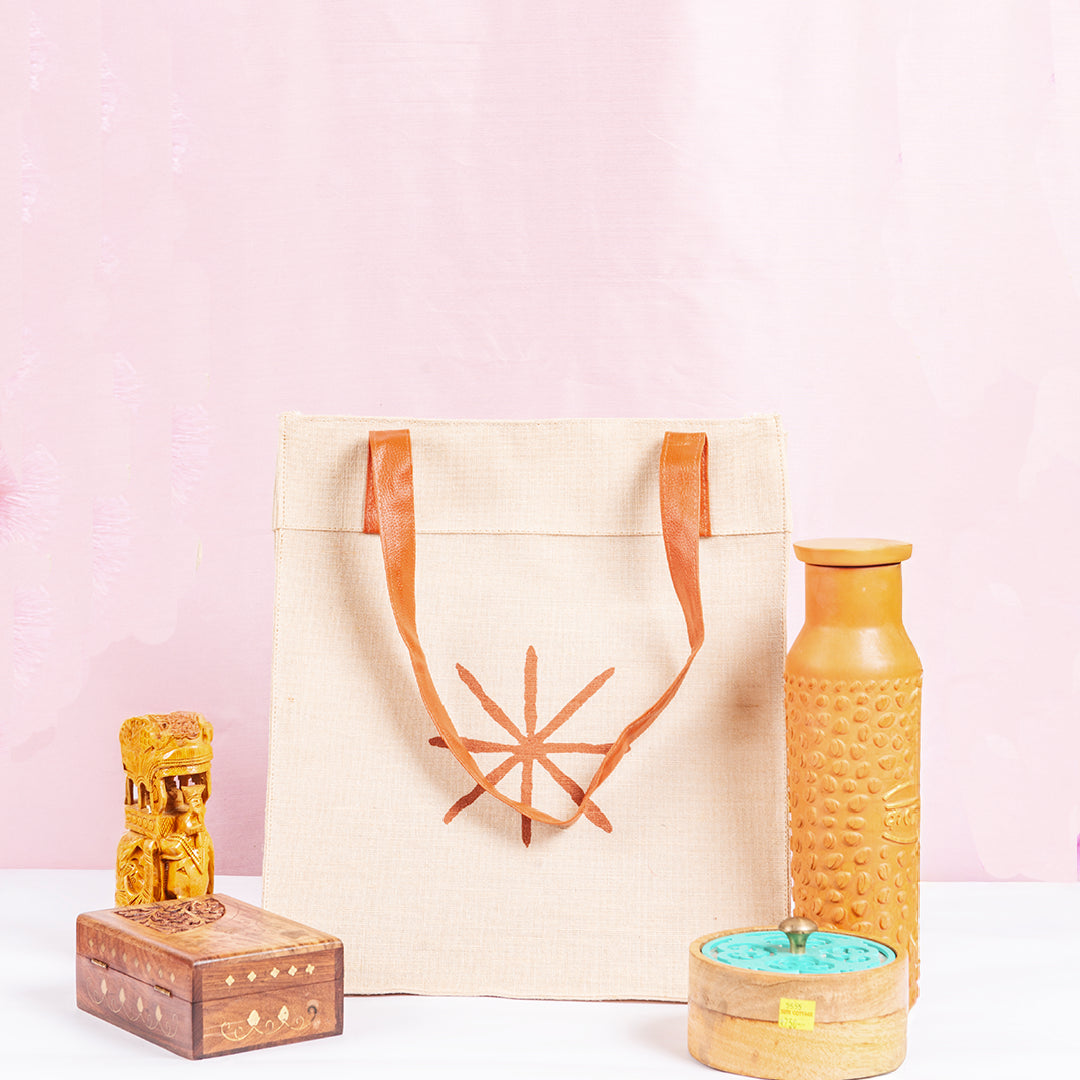 Centre Sun Motif JUCO Lunch Bag