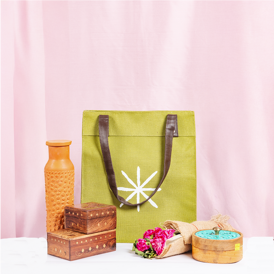Centre Sun Motif JUCO Lunch Bag