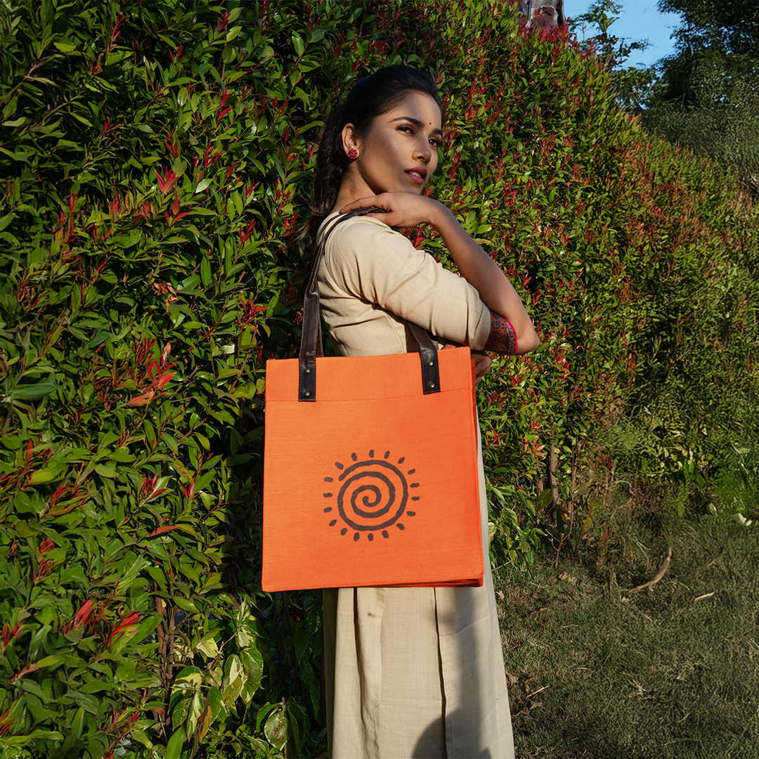 Centre Sun Motif JUCO Lunch Bag