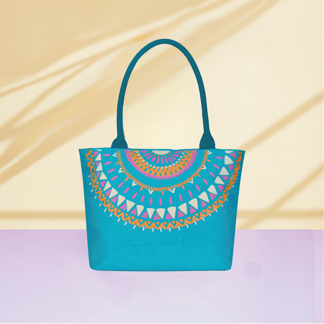 Mandala Neck print Handbag