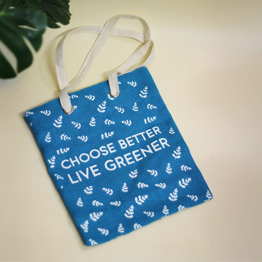 Choose Better Live Greener Tote Bag