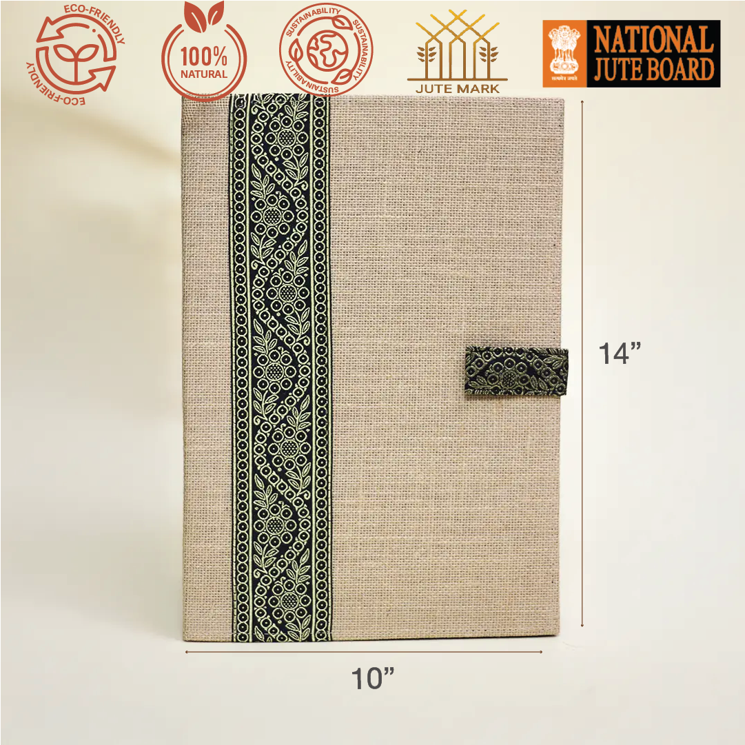 Lace Jute Folder
