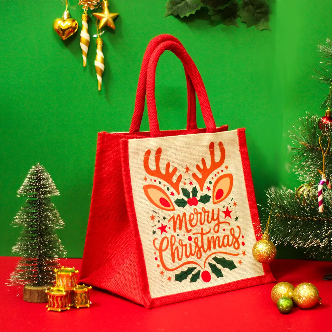 Merry Christmas Reindeer Gift bag