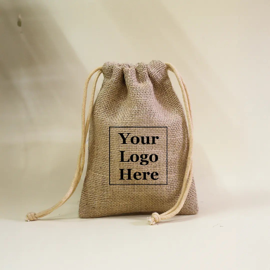 Plain Jute Pouch (Small)-Pack of 100