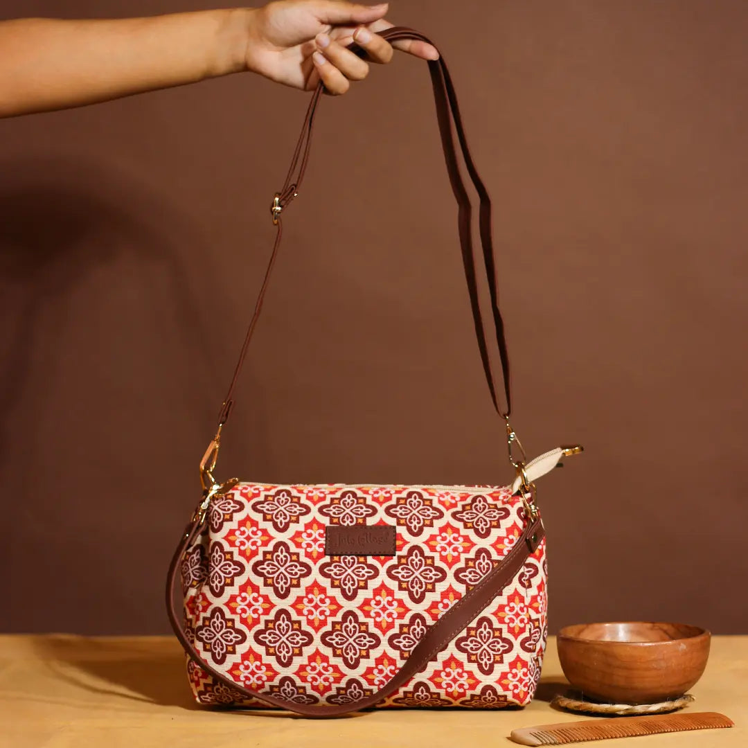 Diamond Longline Sling Bag