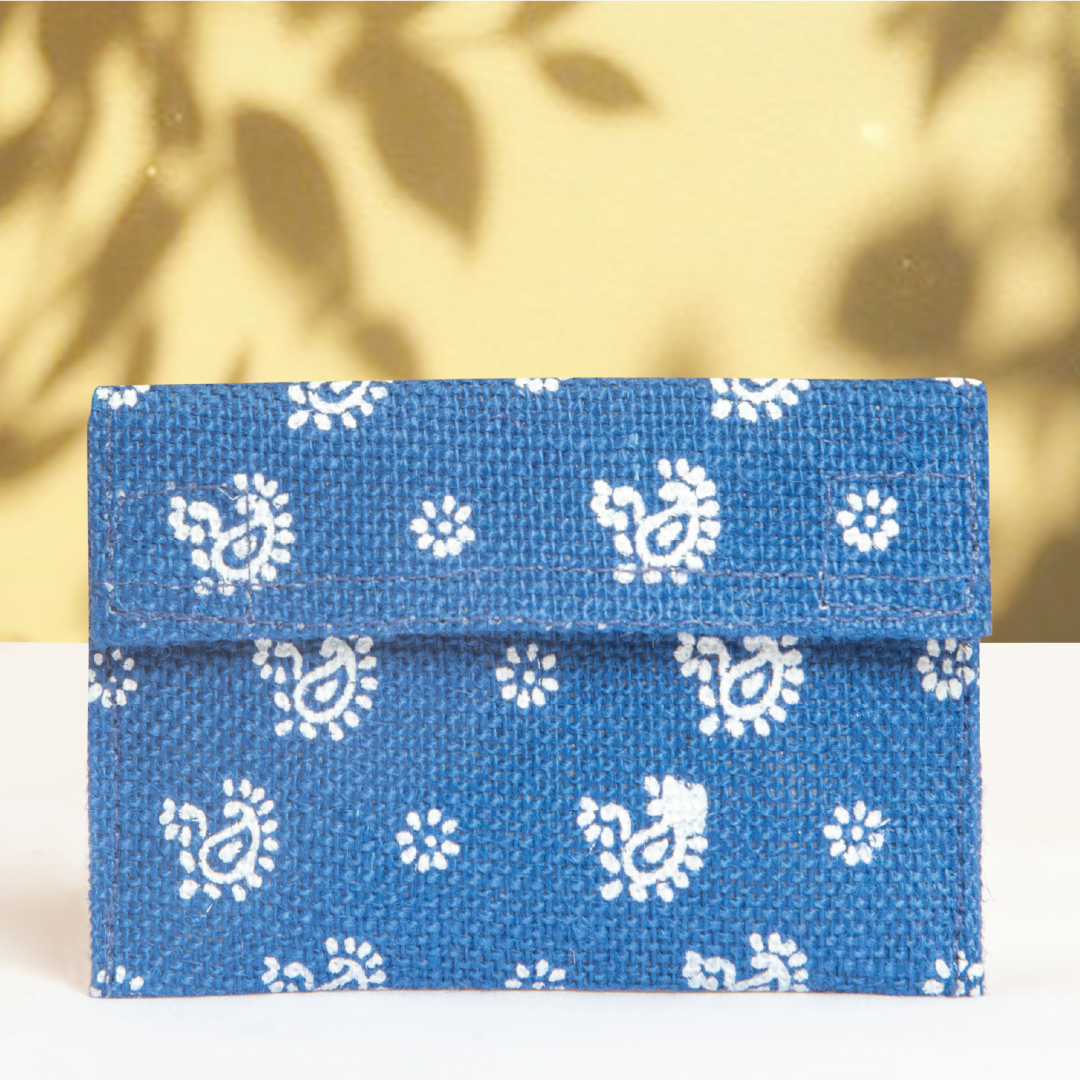 Paisley Jute envelope small (Pack of 5)