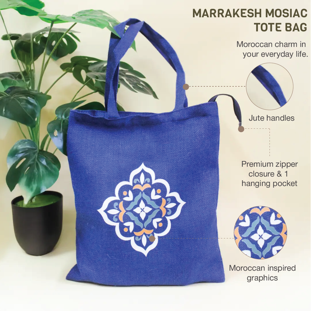 Marrakesh Mosaic Tote Bag