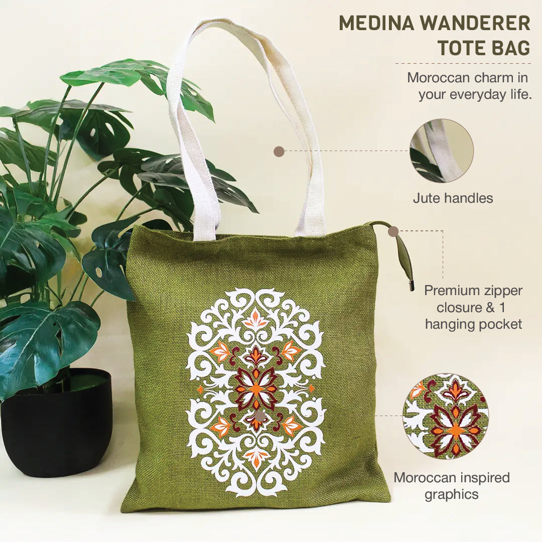 Medina Wanderer Tote Bag