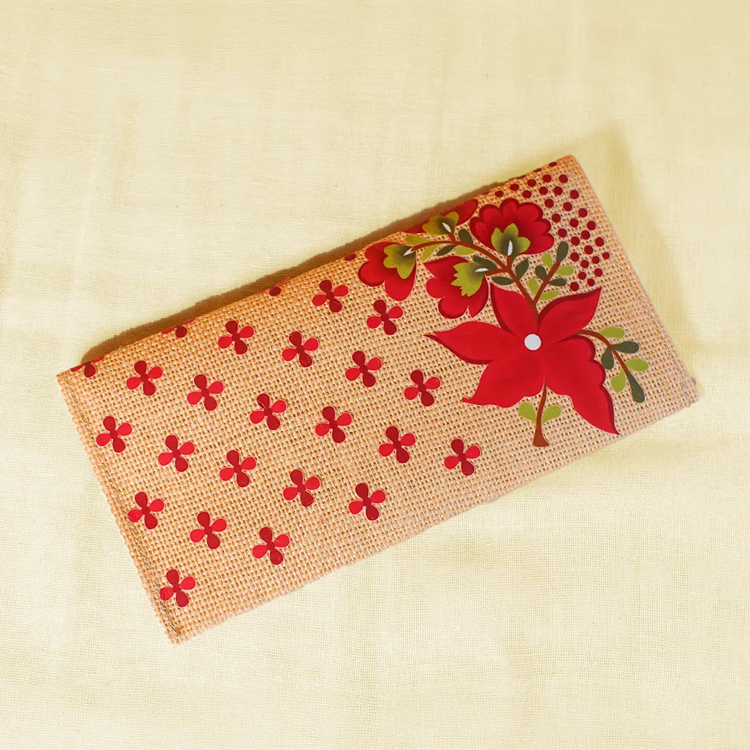 Flower print envelope(Pack of 4)