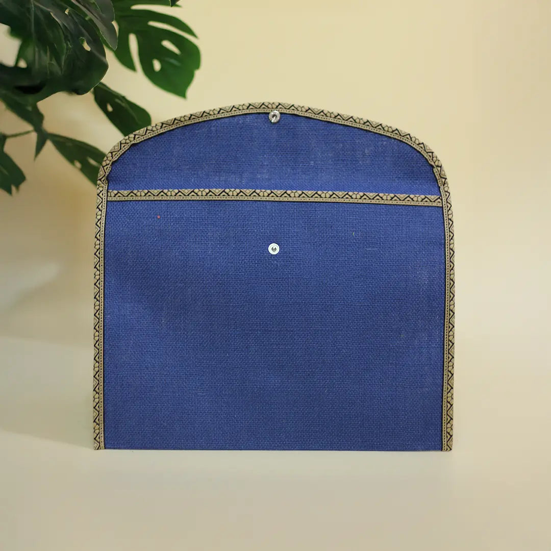 Full Flap folder with button