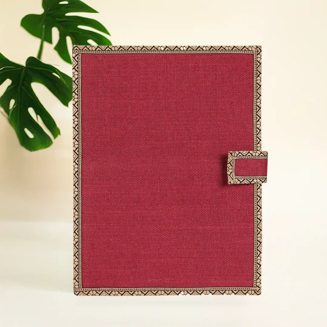 Folder with small flap