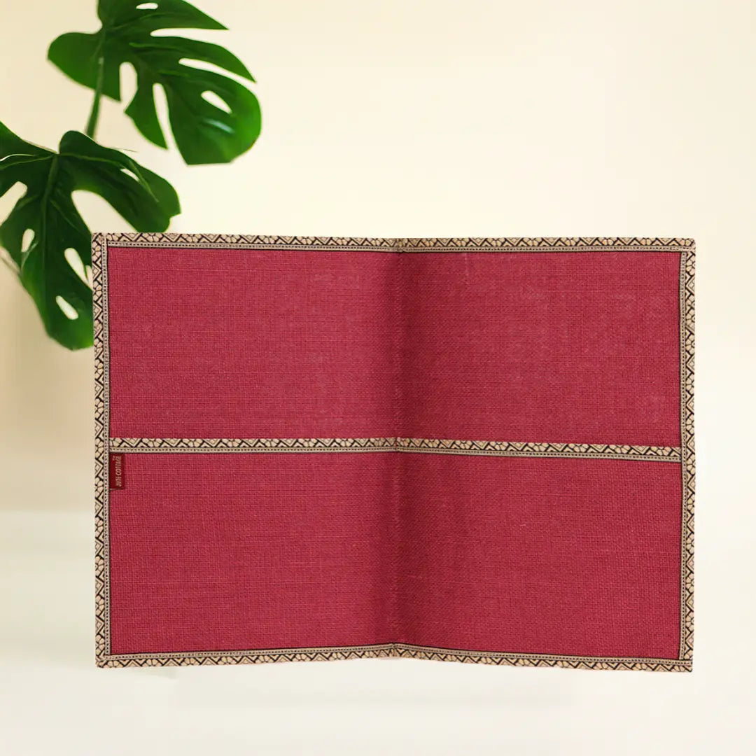 Folder with small flap