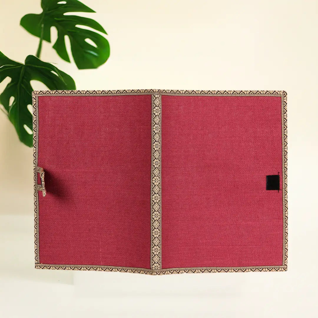 Folder with small flap