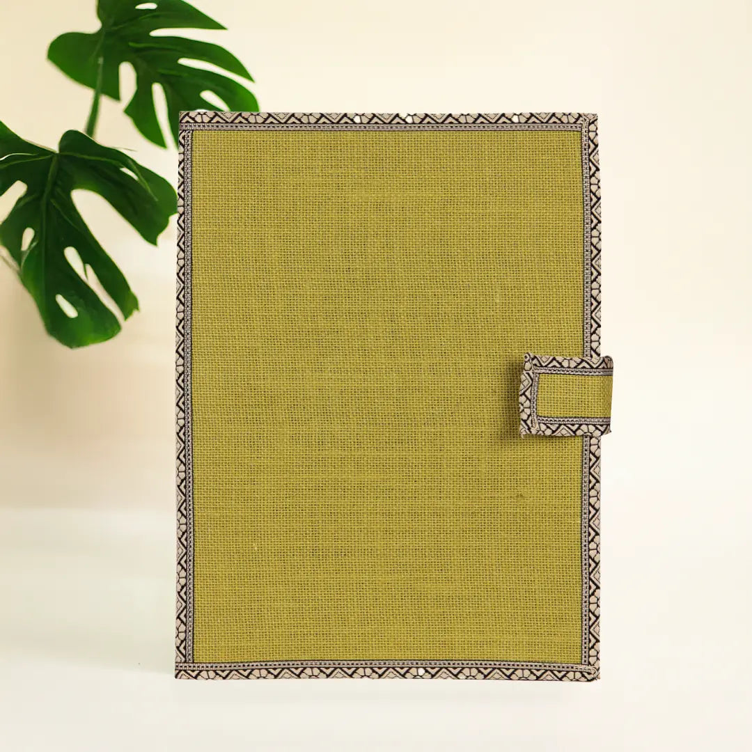 Folder with small flap