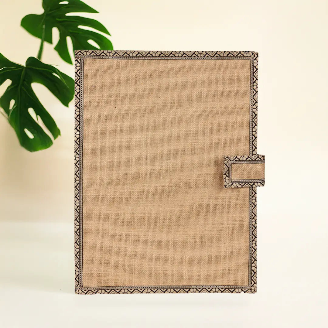 Folder with small flap