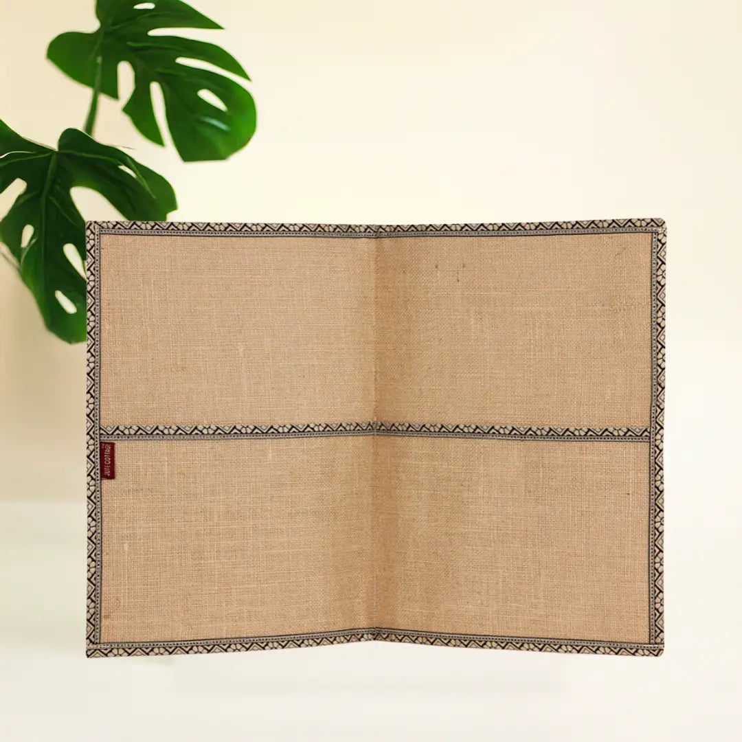 Folder with small flap