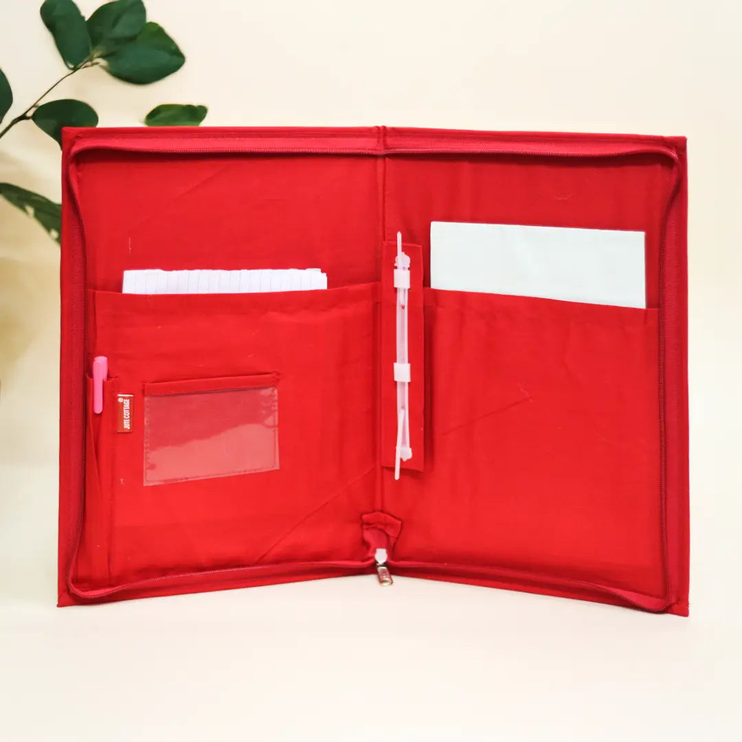 Kalamkari Outer Zipper Folder