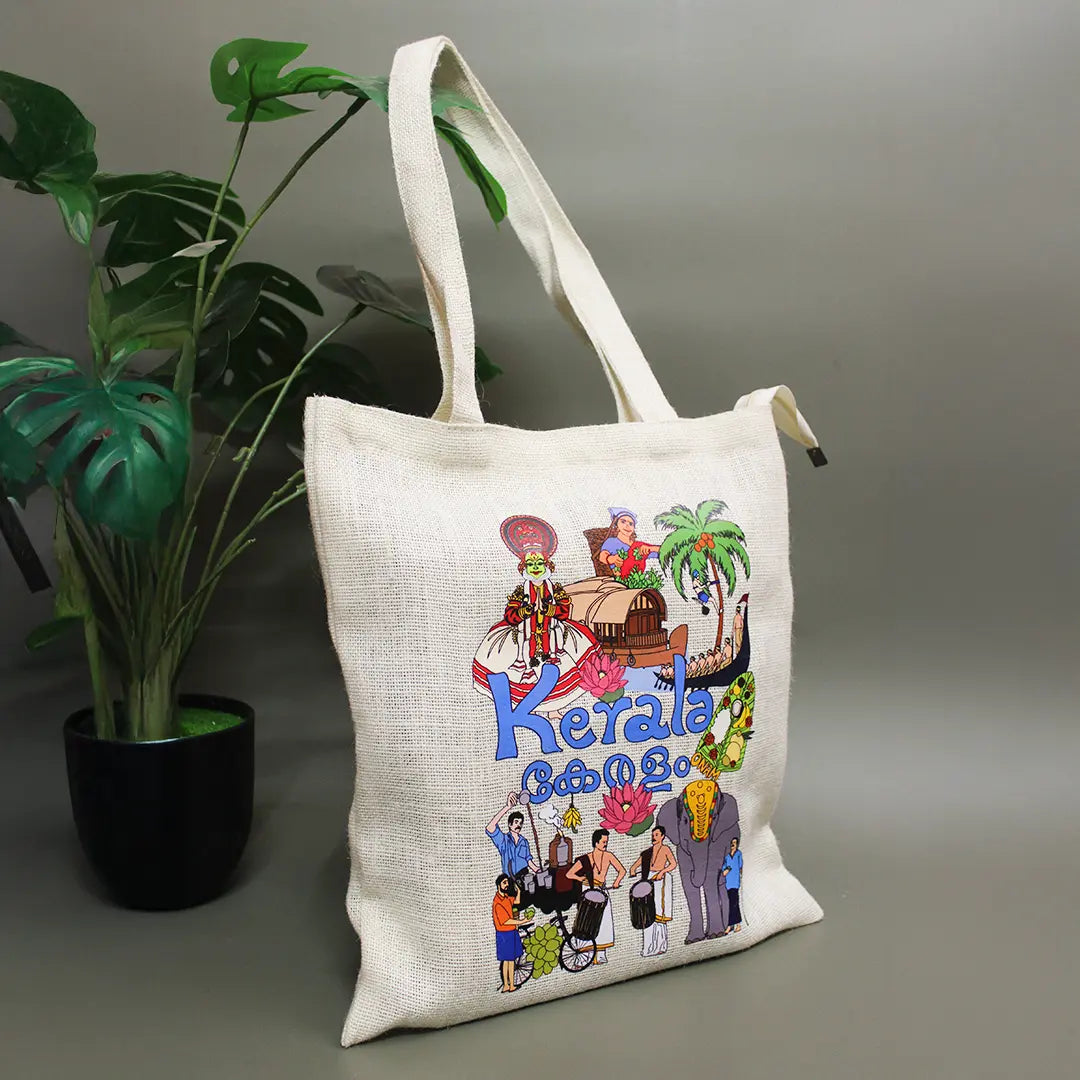 Kerala Stories Zipper Tote Bag