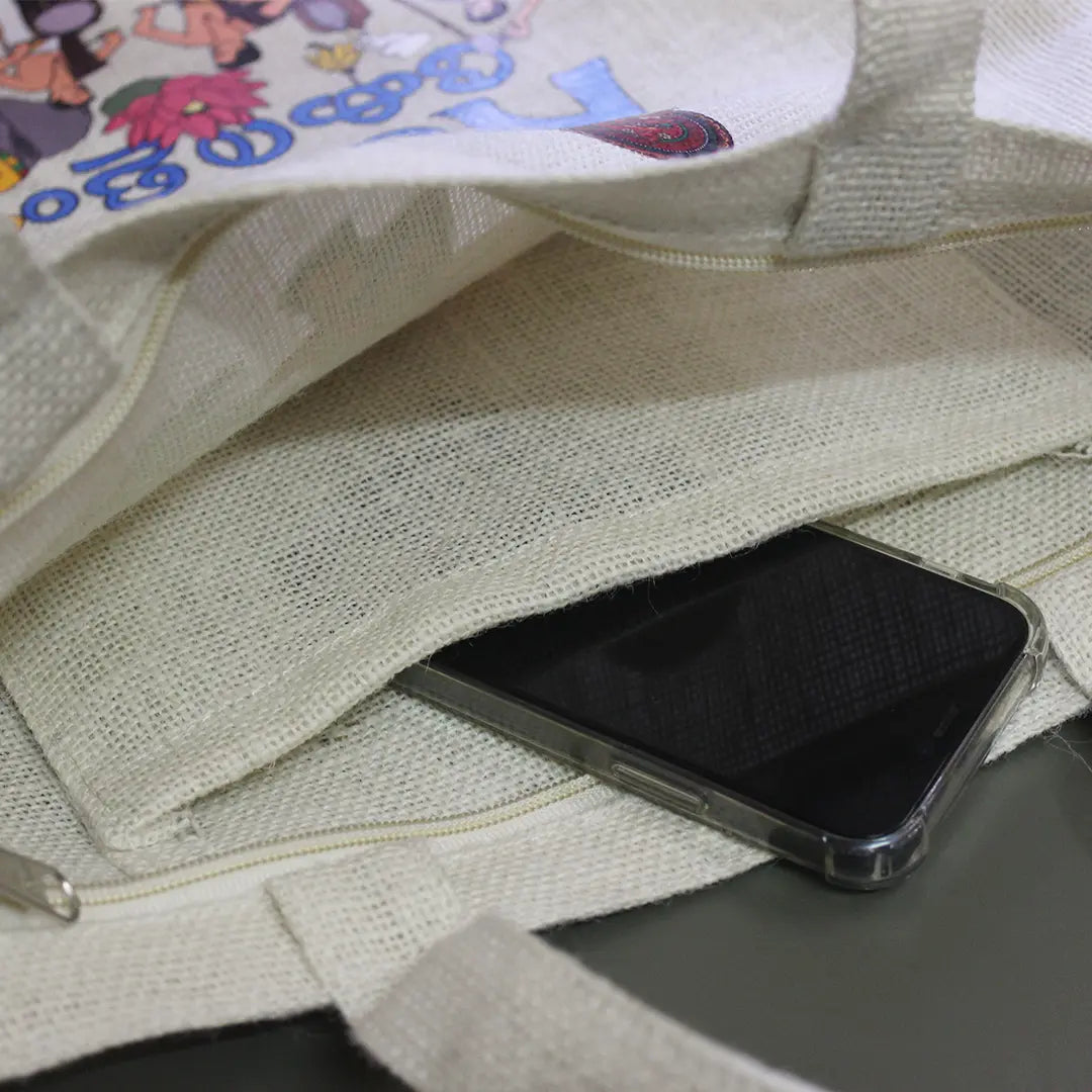 Kerala Stories Zipper Tote Bag