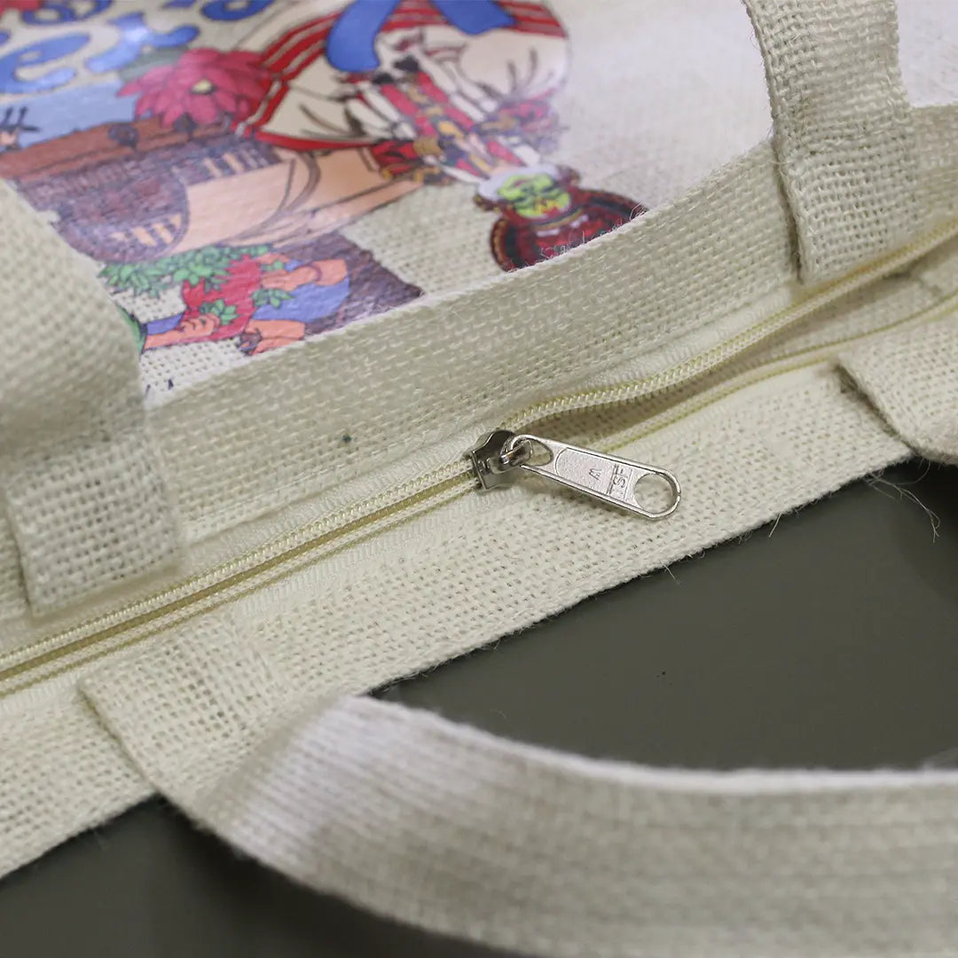 Kerala Stories Zipper Tote Bag