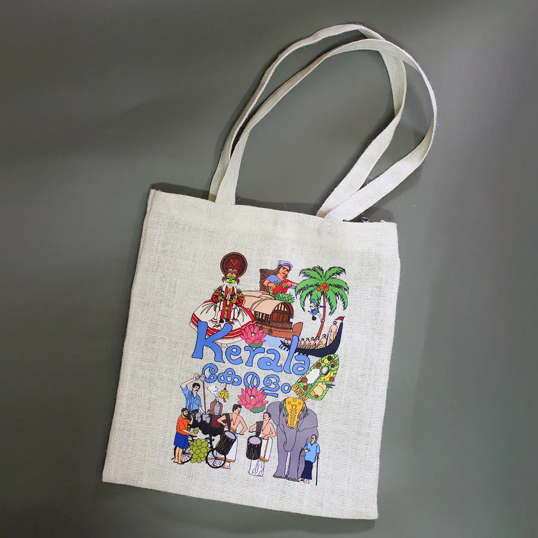Kerala Stories Zipper Tote Bag