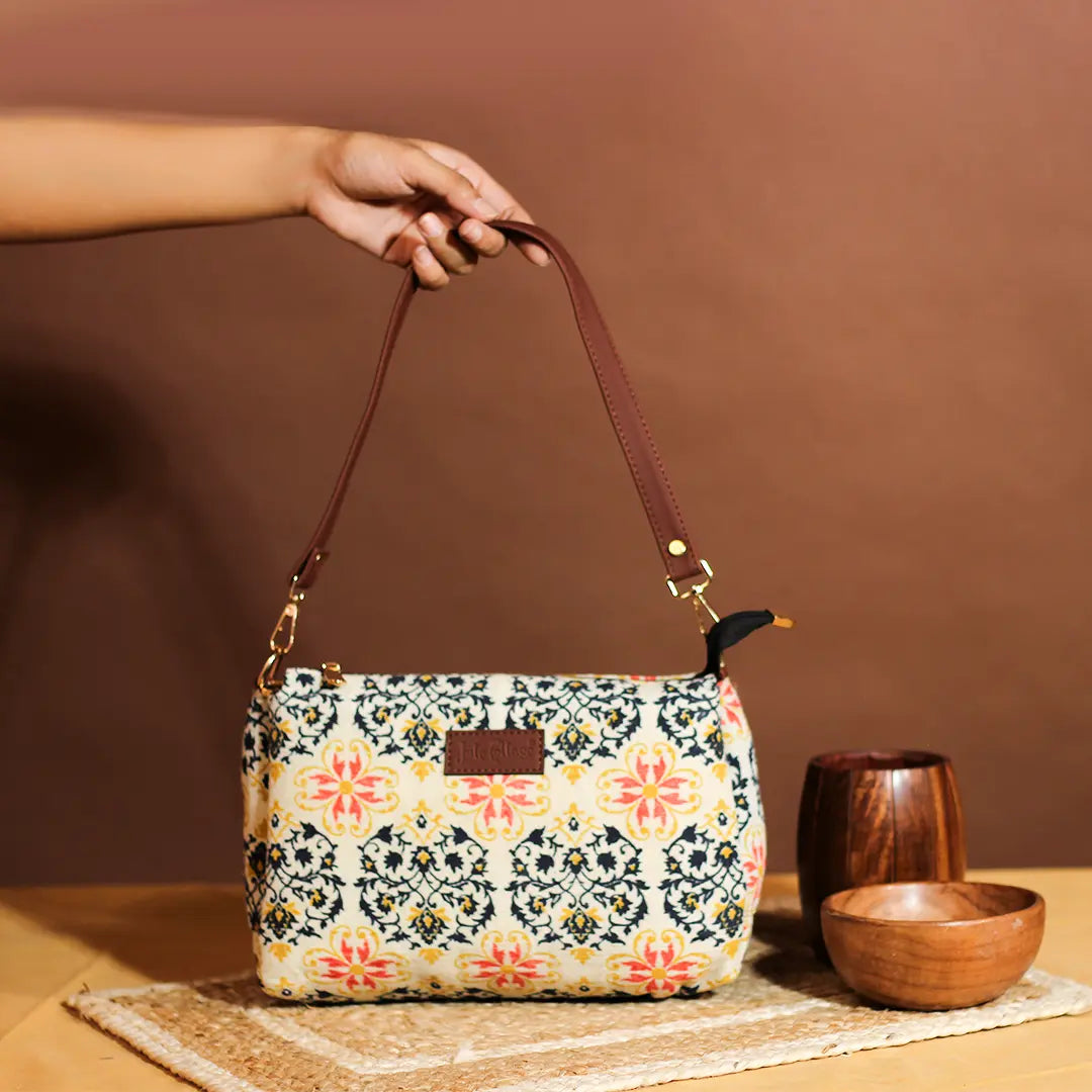 Lattice Longline Sling Bag