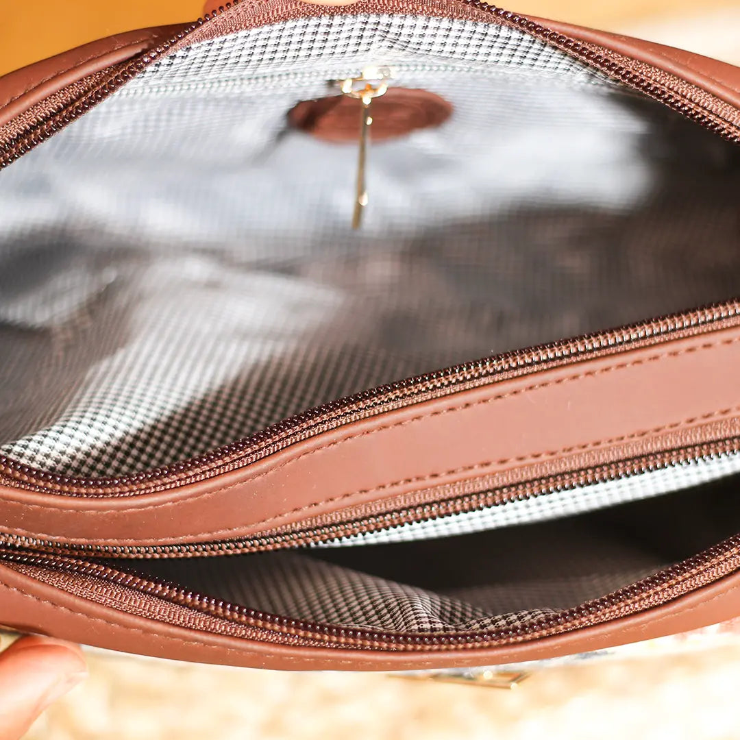 Lattice Duoline Sling Bag