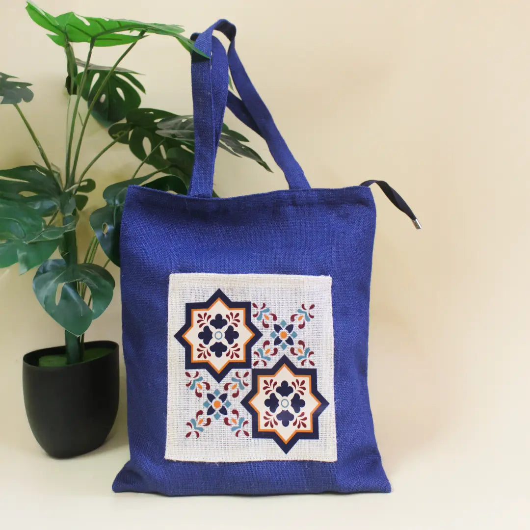 Souk Geometry Tote Bag