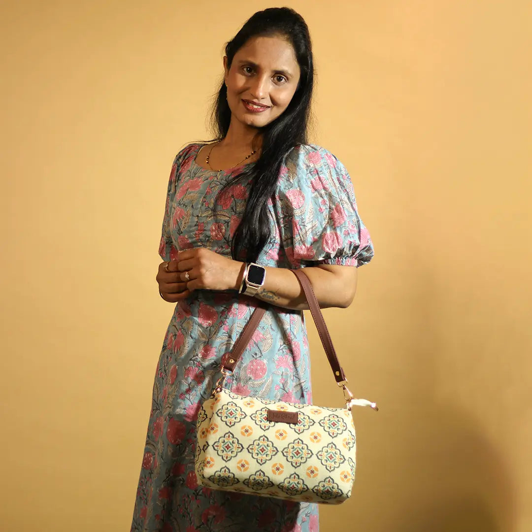 Marrakesh Mosaic Longline Sling Bag