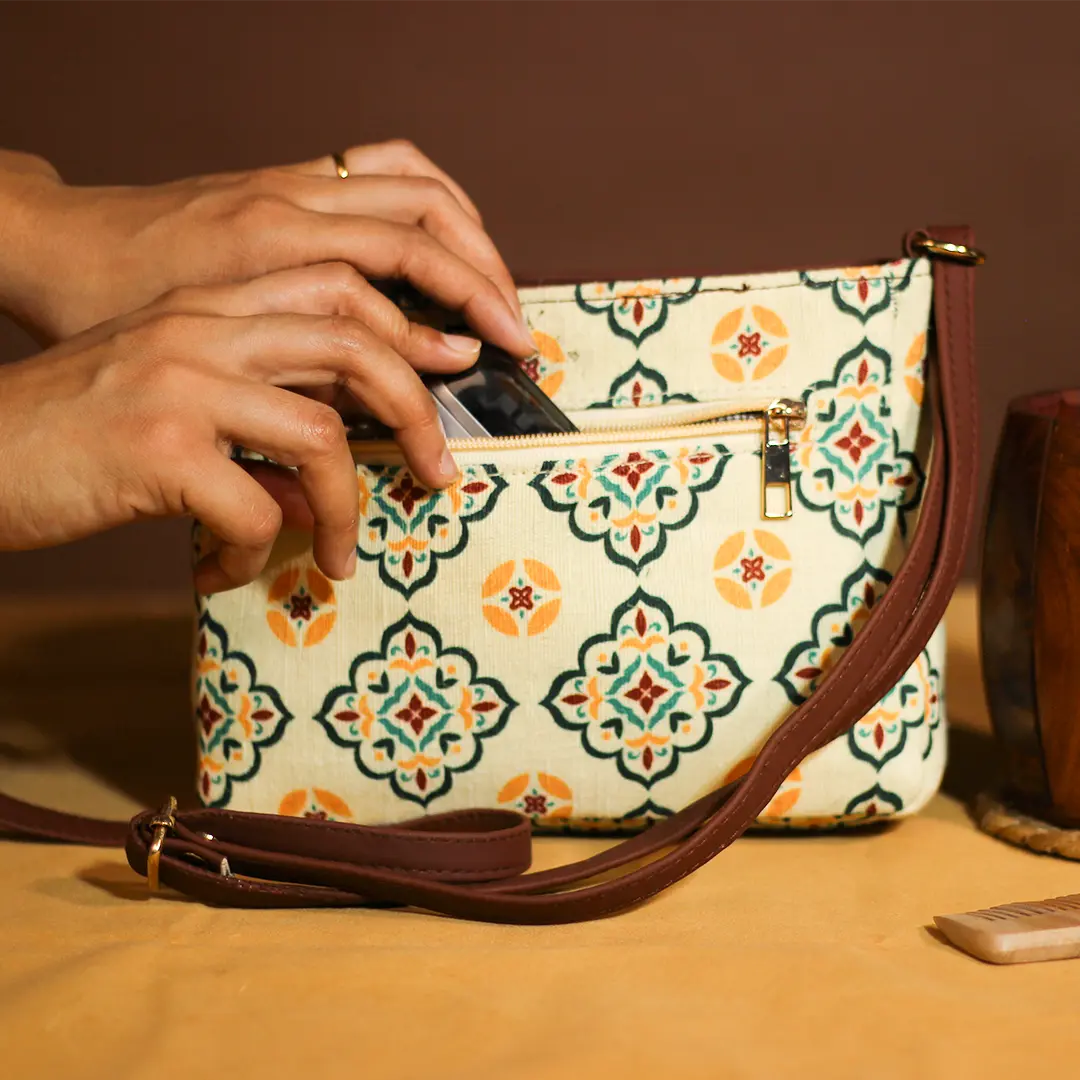 Marrakesh Mosaic Monolyn Sling Bag