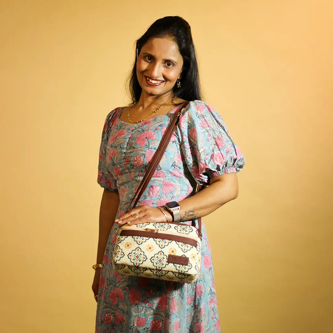 Marrakesh Mosaic Duoline Sling Bag